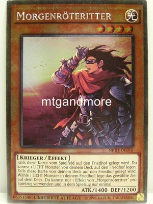 Yu-Gi-Oh - 1x Morgenröteritter - NKRT - Noble Knights of the Round Table