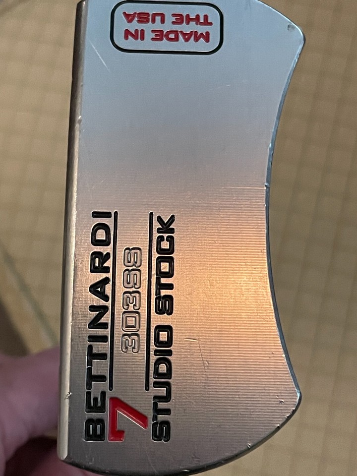 bettinardi putter lefty left handed Studio Stock 7 34 inch eBay