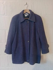 Pristine Welsh Vintage Trefriw Woollen Mills 100% wool ladies jacket size XL