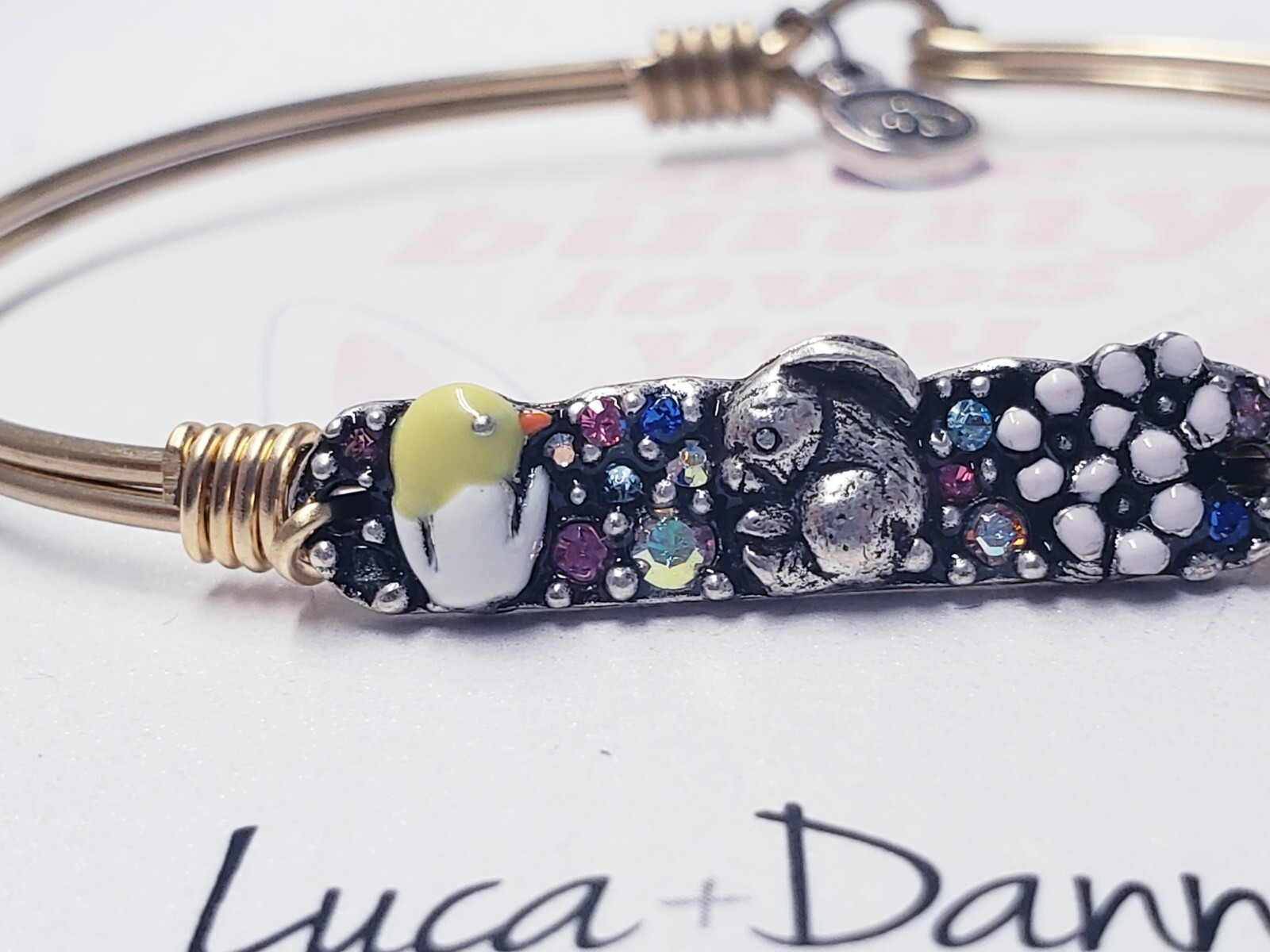Luca + Danni Easter Medley Bangle Bracelet 7" - image 2