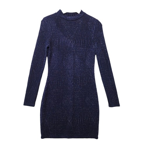 Windsor Womens L Backless Long Sleeve Blue Long Dress Formal Solid | eBay