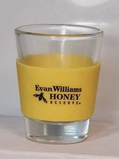 Evan Williams Honey Reserve Bourbon Whiskey Shot Glass Shotglass Barware