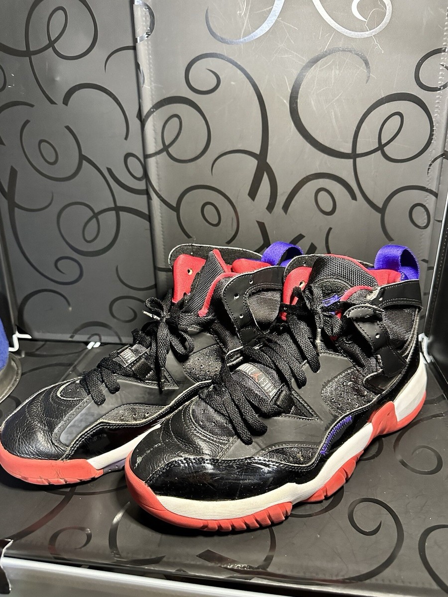 Nike Air Jordan Jumpman Two Trey Raptors Shoes Men 11 Black