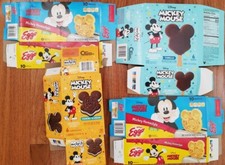 Disney Mickey Mouse Mickey Cajas de comida congelada Gofres y helados