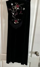 Black two-piece beautiful dress