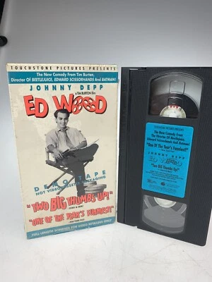 Ed Wood / VHS 1995 RARE / Screener / JOHNNY DEPP / BILL MURRAY / SARAH JESSICA - Image 1 of 3