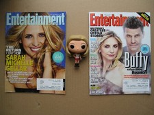 Lot of 3 BUFFY The Vampire Slayer Magazines & Figure #HonoringSally