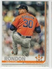 Hector Rondon 2019 Topps Series 1 Baseball Base Common #91 Houston Astros
