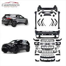 Fit 2014-2020 Jeep Grand Cherokee SRT Full Bumper Body Kit W/ Black Fog Light