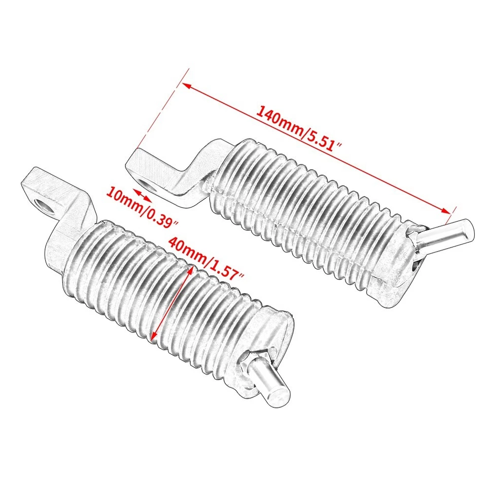 estriberas de control extendidas delanteras de piloto para Harley Forty Eight XL1200X 2010-2022 Foto 4 de 4