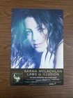 SARAH MCLACHLAN LAWS OF ILLUSION PROMO POSTER FLAT 12X18 FOLDED ARISTA NONESUCH