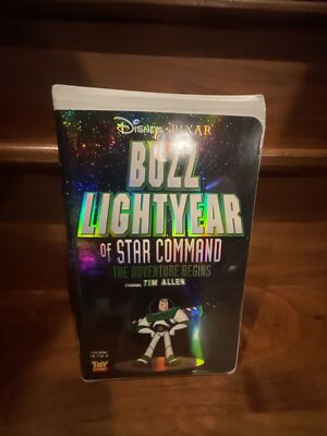 Buzz Lightyear of Star Command: The Adventure Begins (VHS, 2000)