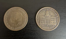 1837 NYC Hard Times Token-Wall Street Merchant's Exchange & Millions for Defense