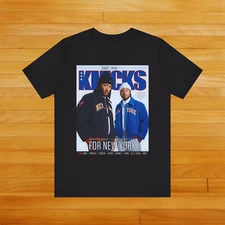 Knicks Derrick Rose & Jalen Brunson Shirt, NBA Slam Cover "Knicks" T-Shirt