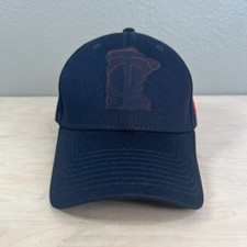 Minnesota Twins New Era Hat Blue Red Fitted S...