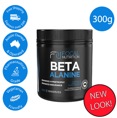 FOCAL NUTRITION 100% PURE BETA-ALANINE 300G *Pharmaceutical Grade*