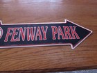 Boston Red Sox Fenway Park Metal Arrow Sign Genuine MLB Merchandise 20" x 6" — photo 4