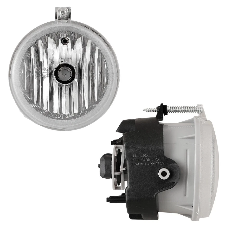 For Chrysler Pacifica 2005-08 Clear Lens Pair Bumper Fog Light Replacement Lamps - Image 4 of 4