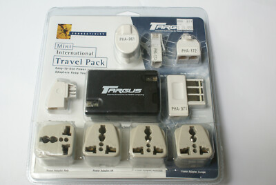 Targus Mini International Travel Pack - Power & Phone Adapters Model#: PA025U 