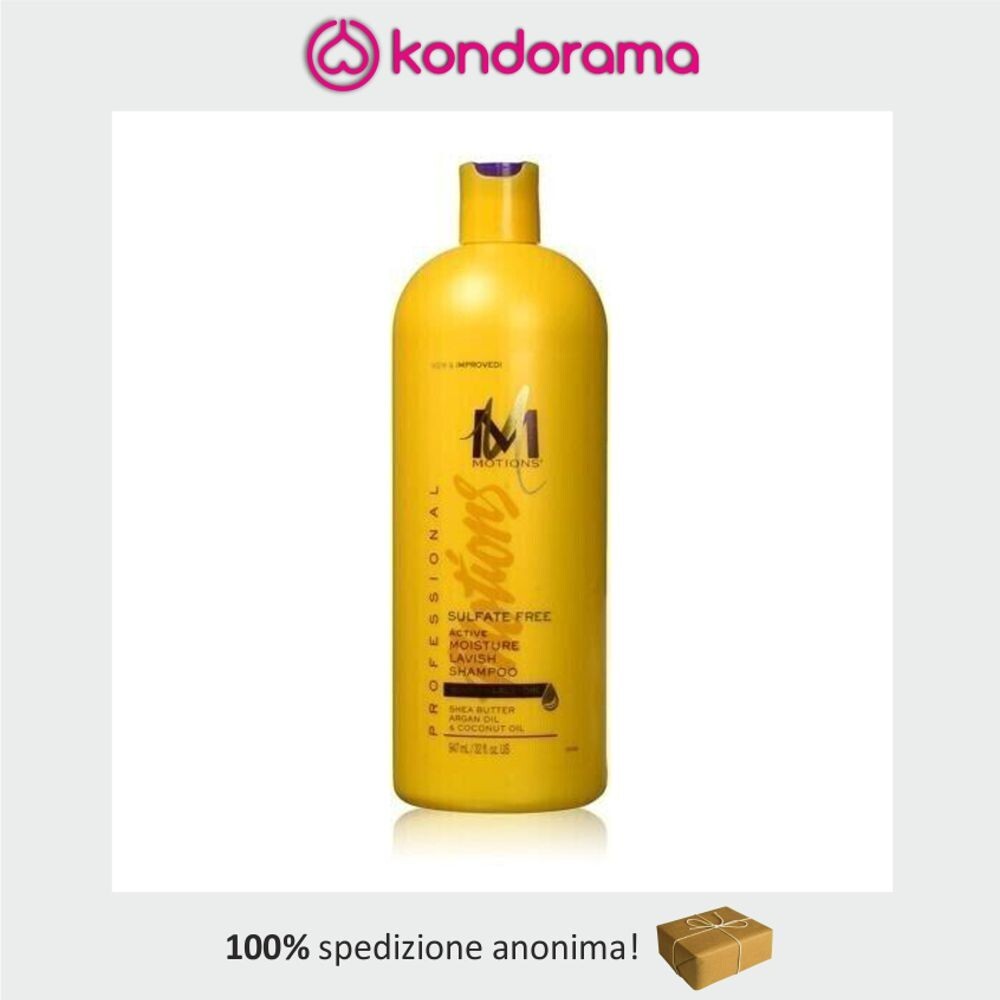 Motions Lavish Shampoo 947ml Idratante Professionale Capelli Afro