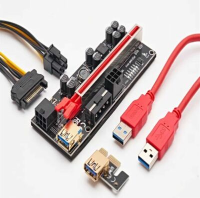 10 pack PCI-E Riser pce164p-n08 ver009s mining