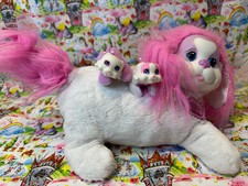 Puppy Surprise White Pink Mommy With Two Babies