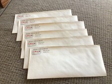 Nash Dealership Envelopes,lot of 6 unused