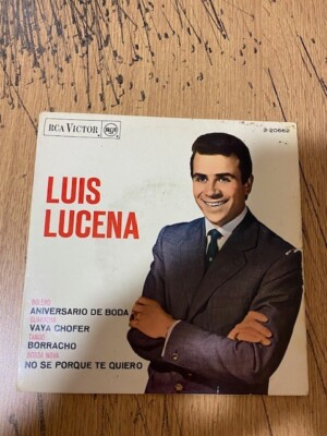 DISCO VINILO LUIS LUCENA ( ANIVERSARIO DE BODA-VAYA CHOFER-BORRACHO-NO SE PORQUE