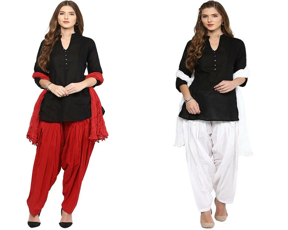 Indian Pakistani Punjabi Salwar Kameez Patiyala Women Suits