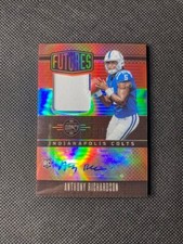 ANTHONY RICHARDSON 2023 Legacy Futures RPA AUTO 42/50 Colts RC ROOKIE Patch