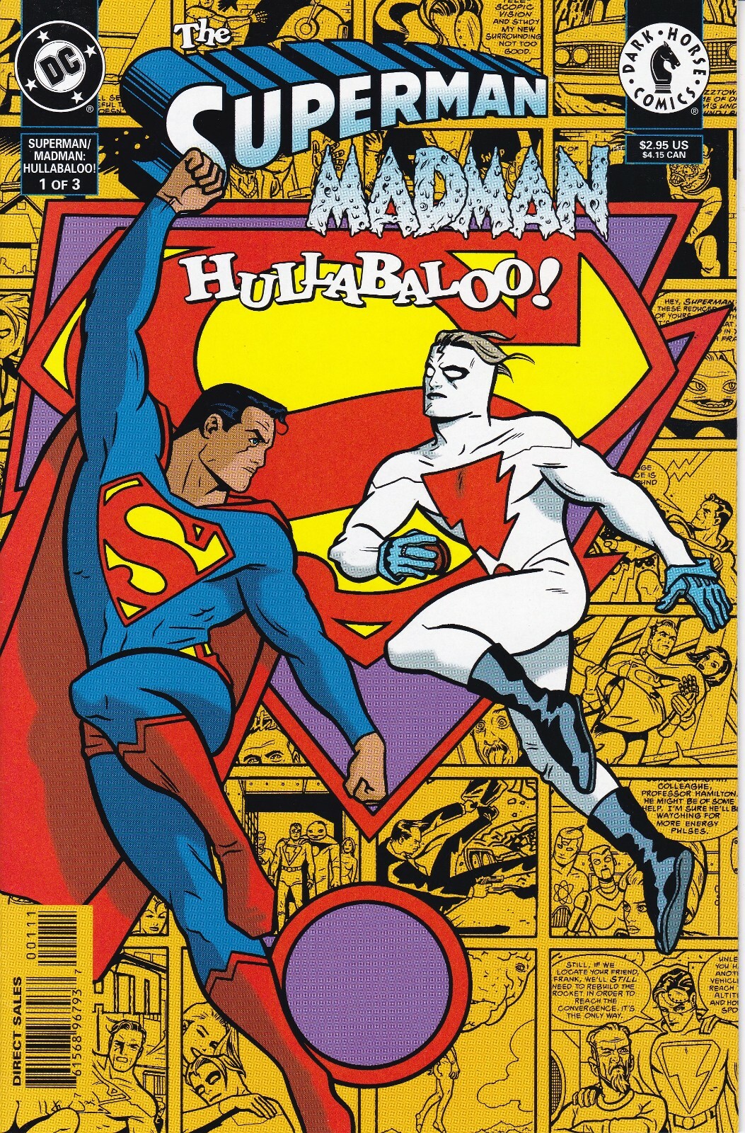 SUPERMAN/MADMAN HULLABALOO #1 (of 3) - Back Issue