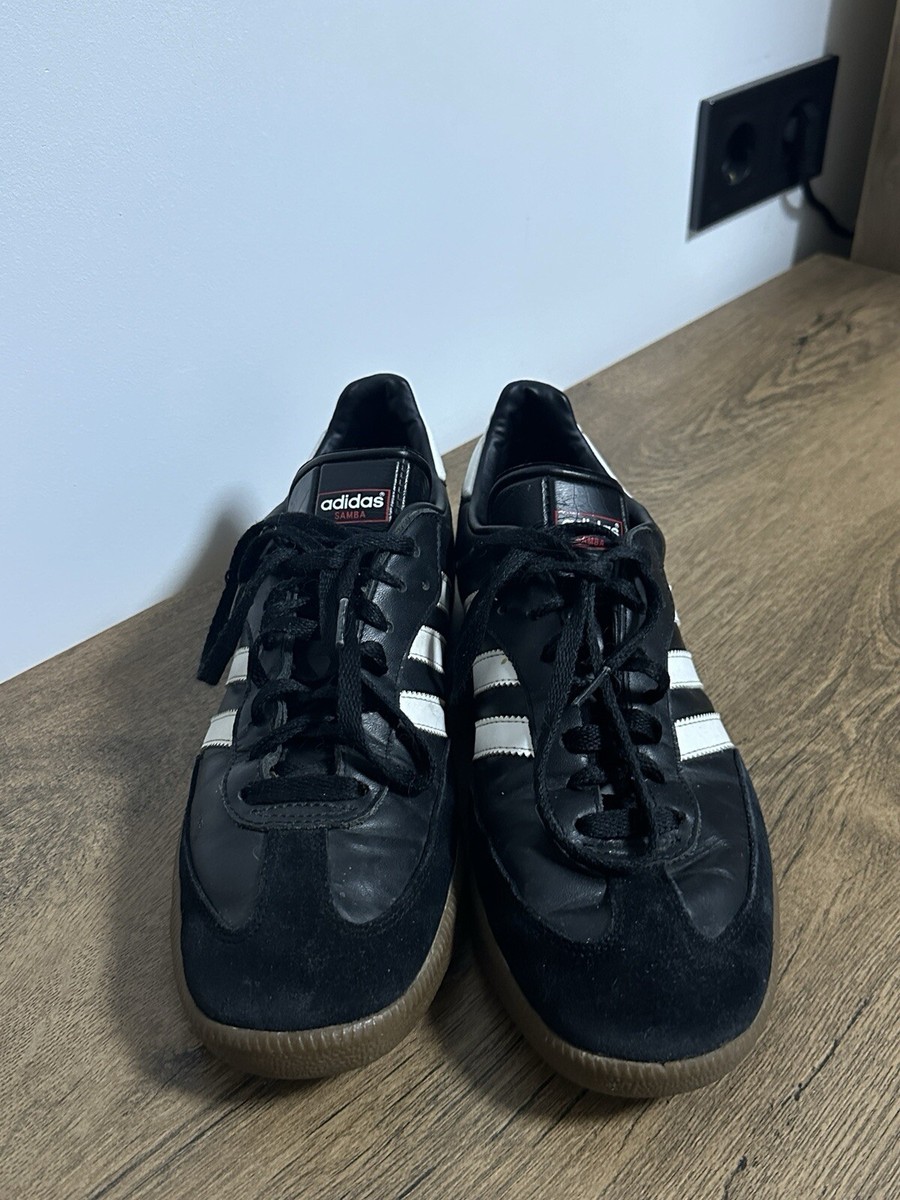 OG 2013 Adidas Samba Black Leather Shoes Men's 44 Size | eBay