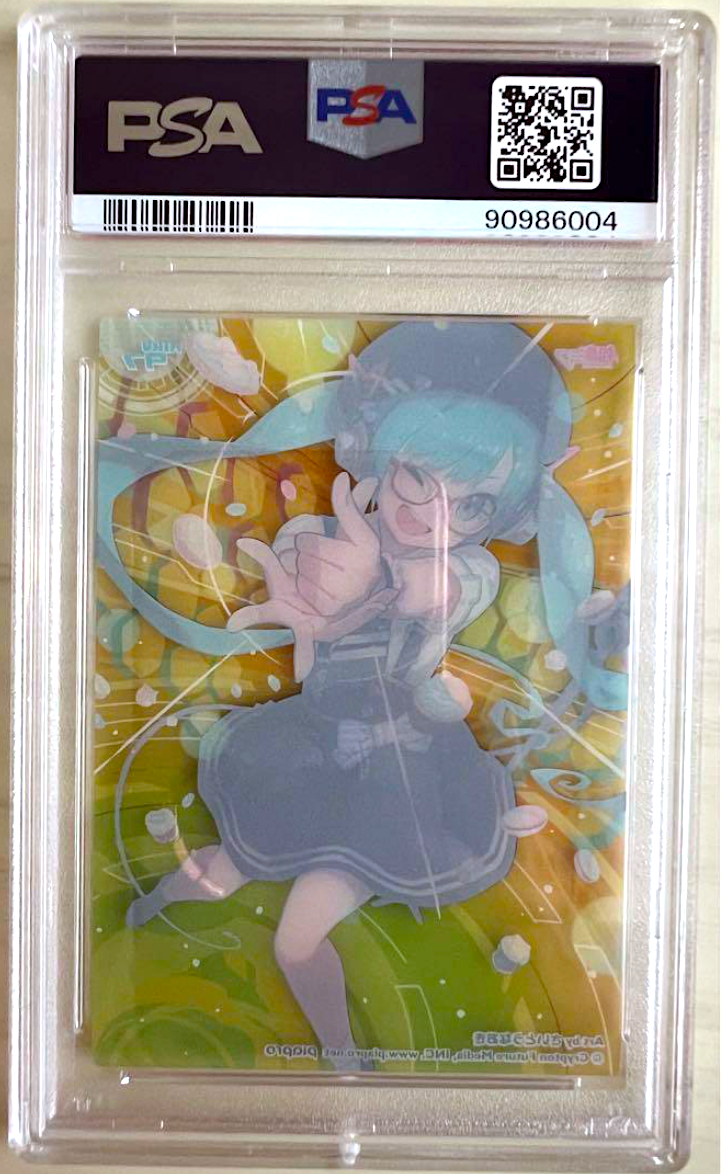 PSA 10 Miku Hatsune Clear Card Collection Naoki Saito 2020