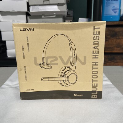 LEVN Trucker Headset, Trucker Bluetooth Headset with Noise Cancelling Micropho