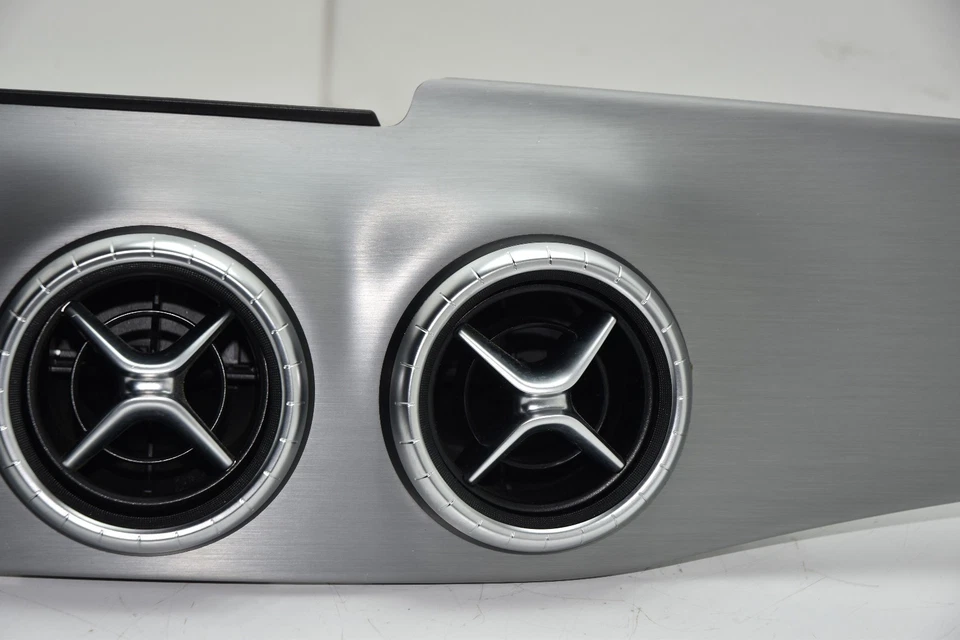 💎 Mercedes CLA250 2014-2019 tablero central tablero ventilación moldura cepillado OEM Foto 3 de 4