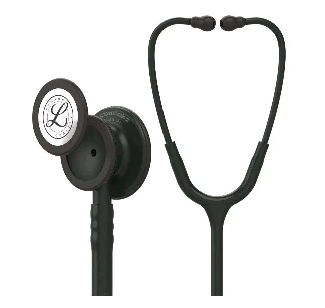 10 Auricolari Morbidi In Silicone Per Stetoscopio Littmann | Colore Nero | Sostituzione Igienica