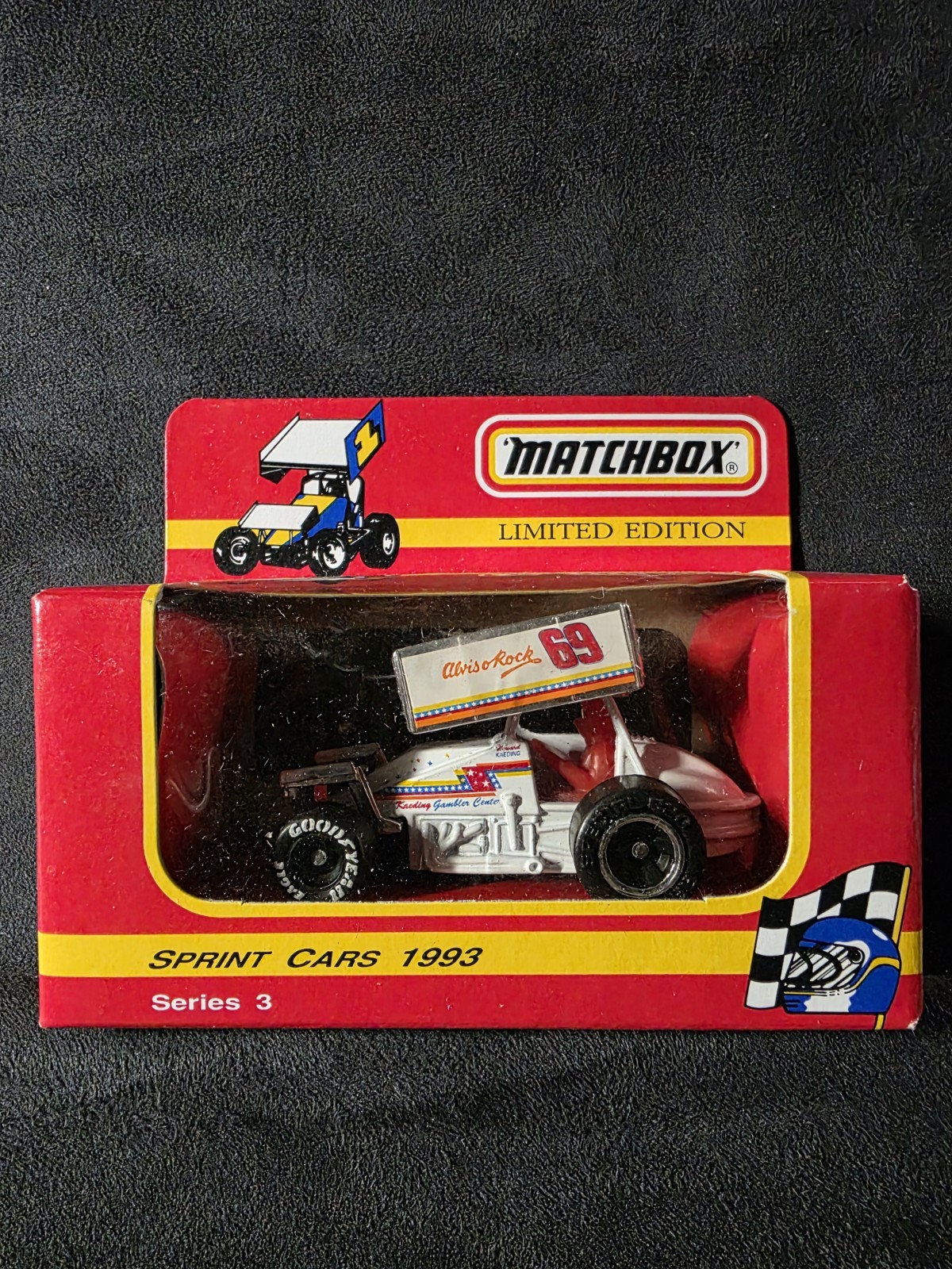 Matchbox Series 3 Sprint Car Howard Kaeding 1993