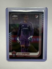 2025 Topps Chrome Sapphire MLS Zack Steffen B...