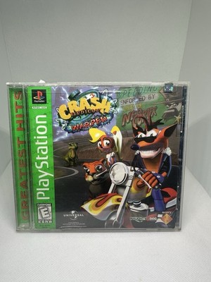 Sony PlayStation 1 Crash Bandicoot Warped Video Game 1998 Edition Original Case