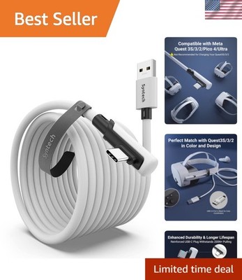 Long-lasting 20FT VR Cable - USB 3.0 for Oculus Quest and SteamVR Experience