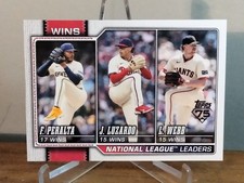 2026 Topps Series 1 League Leaders Jesus Luzardo, Logan Webb, Freddy Peralta 117