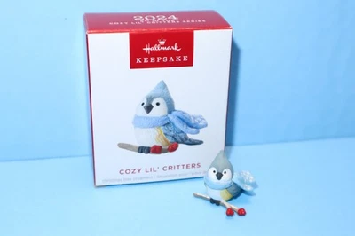 2024 Hallmark Keepsake COZY LIL' CRITTERS 6th in the Series BRAND NEW