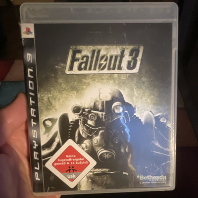 Bethesda Fallout 3 für Sony PlayStation 3 PS3 USK 18, Handbuch enthalten