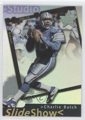 2000 Leaf Rookies & Stars SlideShow Studio 14/25 Charlie Batch #S 22 g4q
