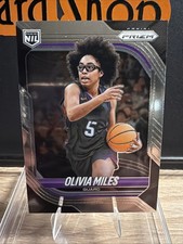 2025-26 WNBA Prizm Basketball Olivia Miles #123 TCU NIL Lynx Rookie RC