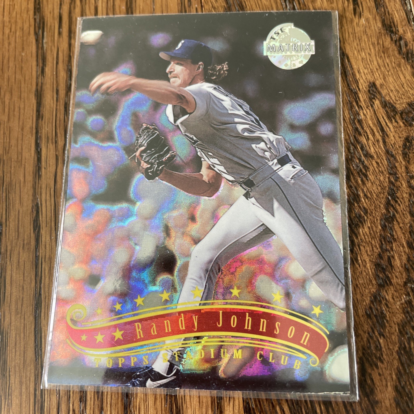 1997 Topps Stadium Club MATRIX #247 Randy Johnson Refractor HOF RARE PARALLEL