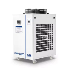 S&A CW-6200BN Industrial Water Chiller 220V for Engraving Fiber Laser Cutter