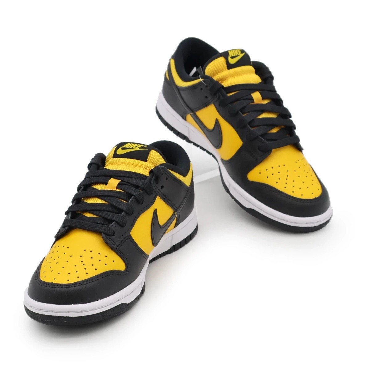 FZ4618-001 Nike Dunk Low Black University Gold (Men's) | eBay