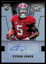 2016 Panini Prizm Collegiate Draft Picks #259 Cyrus Jones ROOKIE AUTO Silver