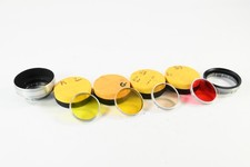 Lot of Vintage Kodak Series VI Filters, Attachments  Hoods G512